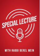 Israel/Miracles and Tensions - Special Lecture