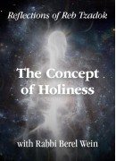 The Concept of Holiness  - Reflections of Reb Zadok / Part 1